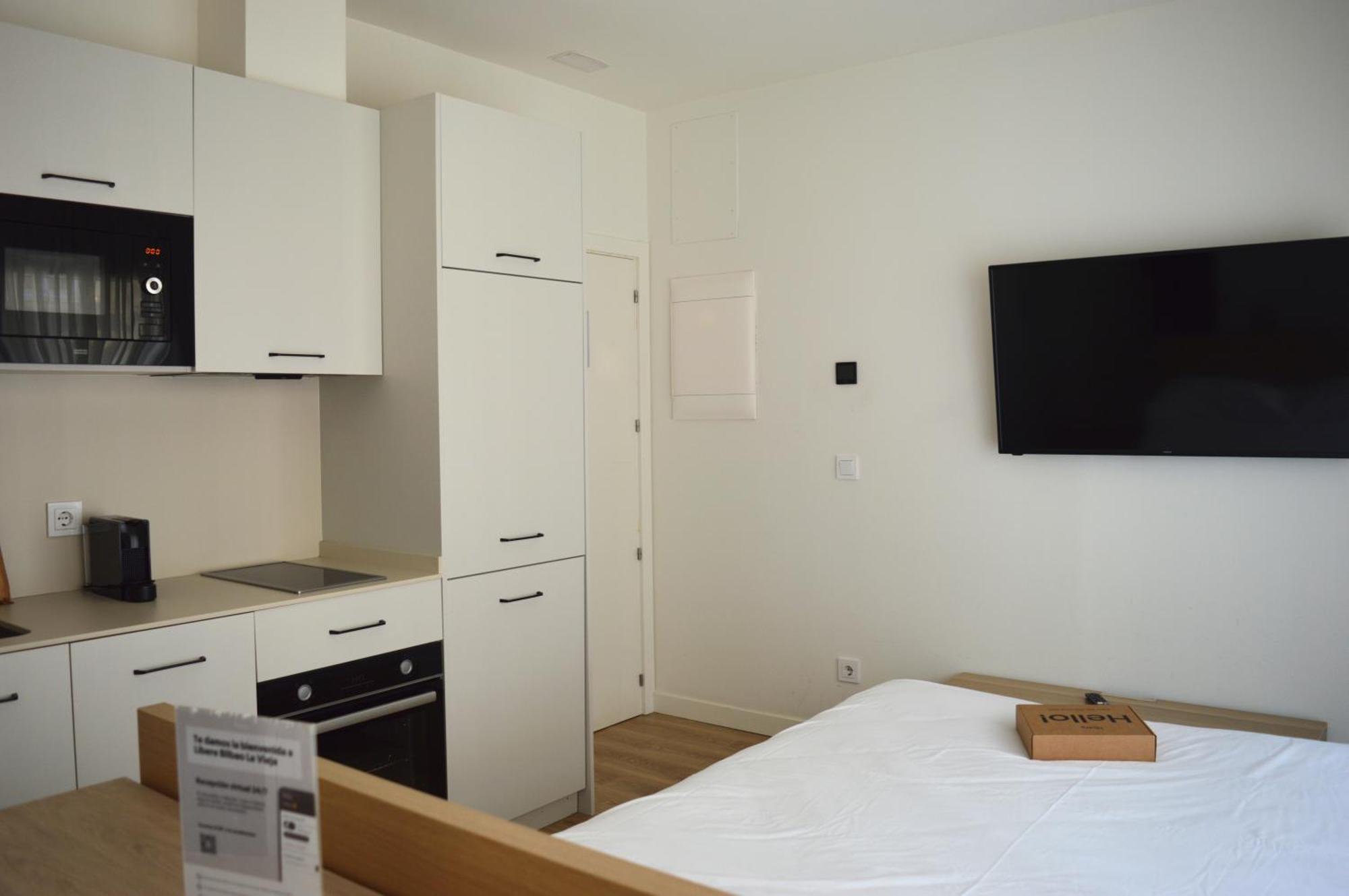 Apartamentos Líbere Bilbao La Vieja Bilbau Exterior foto